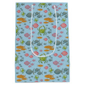 Fische und Krebse Mittlere Geschenktüte (Rückseite)