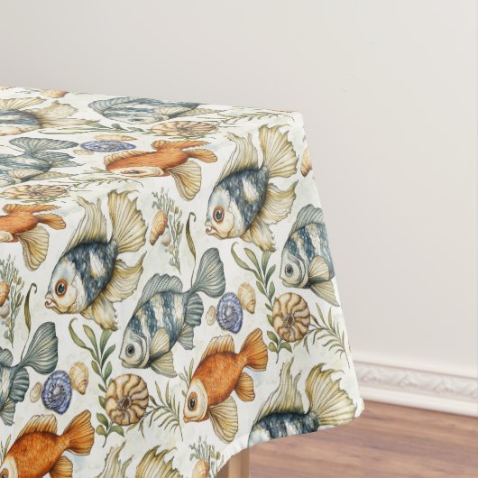 Fische und Meereswelten Tischdecke (Beispiel)