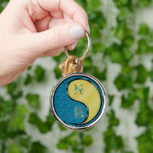 Fische und Metalldrache Schlüsselanhänger (Hand)