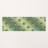 Fische und Metalldrache Yogamatte (Rückseite (Horizontal))