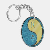 Fische und Metallpferde Schlüsselanhänger (Vorderseite links)