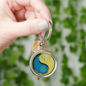 Fische und Metallziegen Schlüsselanhänger (Hand)