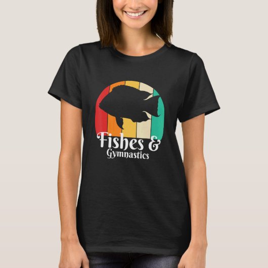 Fische und Turnen T-Shirt (Vorderseite)