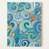 Fische unter dem Wellenmuster Planer (Rückseite)