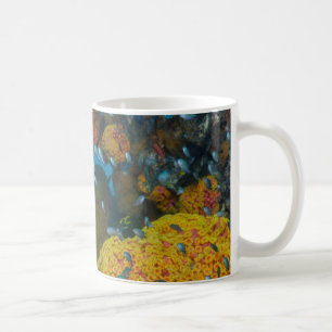 Fische unter Korallenriff Kaffeetasse
