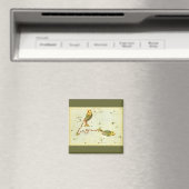 Fische, Vintager Sternbild Urania-Spiegel Magnet (In Situ (Geschirrspüler))