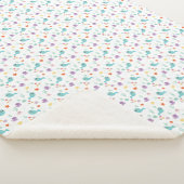 Fische Wale Water Ocean Sea Baby Kinderzimmer Sherpadecke (3/4)
