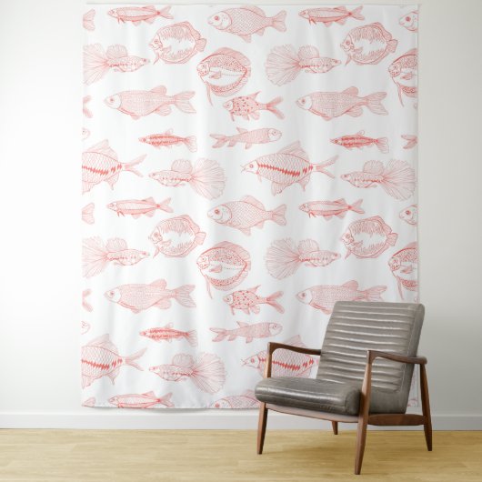 Fische Wandteppich (Beispiel)