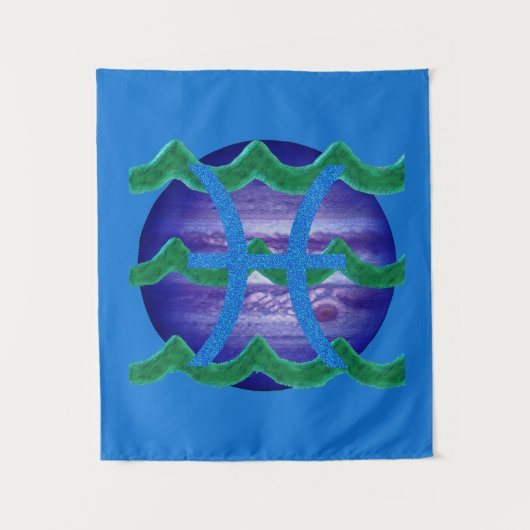 Fische Wandteppich (Vorderseite)