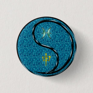 Fische & Wasser-Affe Button