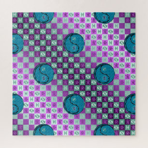 Fische & Wasser-Schwein Puzzle