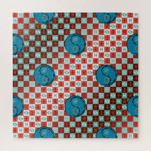 Fische & Wasser-Tiger Puzzle