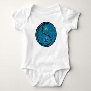 Fische & Wasserbüffel Baby Strampler