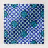 Fische & Wasserbüffel Puzzle (Horizontal)