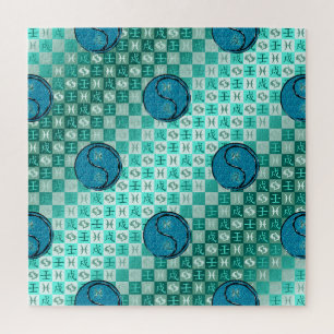 Fische & Wasserhund Puzzle