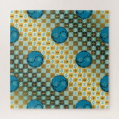 Fische & Wasserpferd Puzzle (Horizontal)