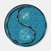 Fische & Wasserschlange Magnet (Vorne)