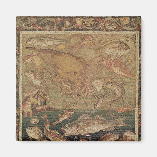 Fische, Weichtiere und Krebstiere Magnet (Vorne)