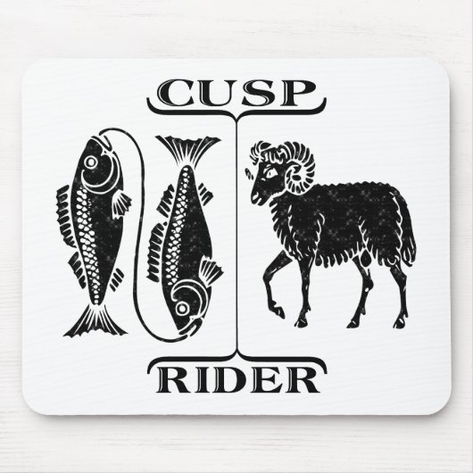 Fische/Widder Mousepad (Vorne)