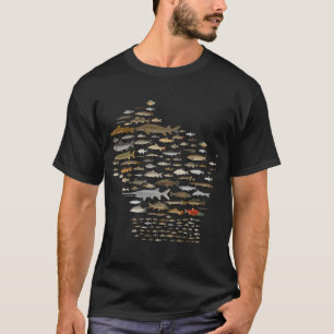 Fische Wisconsins T-Shirt