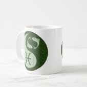 Fische Yin Yang Kaffeetasse (Vorderseite Links)
