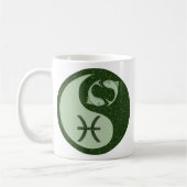 Fische Yin Yang Kaffeetasse (Links)