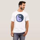 Fische Yin Yang T-Shirt (Vorne ganz)