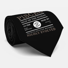 Fische Zeichen des Zodiaks, astrologisch Krawatte