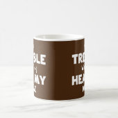 Fische zittern, wenn sie meinen Namen hören Kaffeetasse (Mittel)