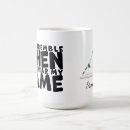 Fische zittern, wenn sie meinen Namen hören Kaffeetasse
