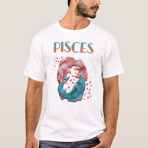 Fische-Zodiac-Horoskop Wasser Astrologie Zeichen T-Shirt