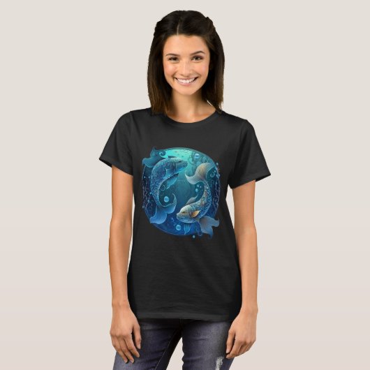 Fische - Zodiac T-Shirt (Vorne ganz)