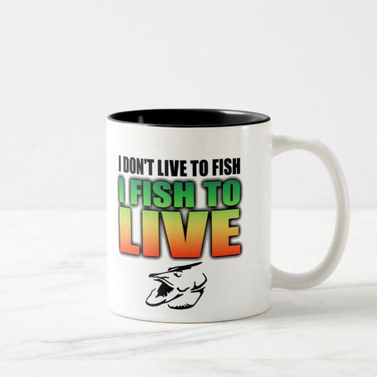 Fische, zum zu leben Tasse (Rechts)
