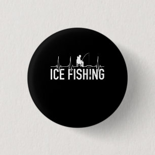 Fischeisfischen Herzschlag Button