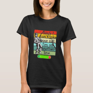 Fischen 5 Eine Andere Angelschnur Retro Vintage So T-Shirt