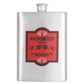 Fischen Alaska Flachmann (Vorderseite)