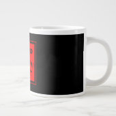 Fischen Alaska Jumbo-Tasse (Rechts)