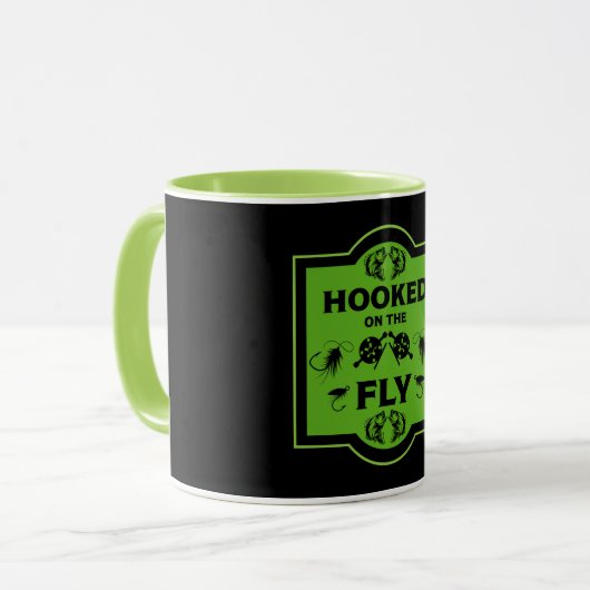 Fischen Alaska Tasse (Vorderseite Links)