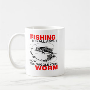 Fischen, alles dreht sich darum, wie man seinen Wu Kaffeetasse