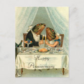 Fischen an einem Datum Postkarte (Vorderseite)