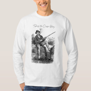 Fischen auf klassische Weise T-Shirt