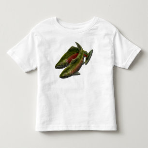 Fischen-Baby-Shirt-Lachsfischer-Kleinkind-Shirt Kleinkind T-shirt