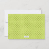 Fischen-Babyparty danken Ihnen zu kardieren Dankeskarte (Rückseite)