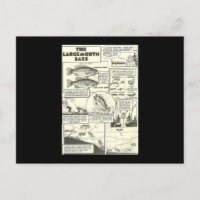 Fischen Comic Buchtipps Bass Bajonett Niedlich