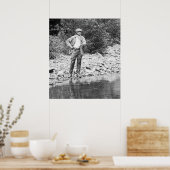 Fischen der Catskills in den 1890ern Poster (Küche)