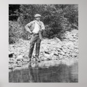 Fischen der Catskills in den 1890ern Poster (Vorne)