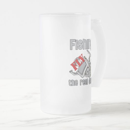 Fischen des Walfangs Mattglas Bierglas (VorderseiteRechts)