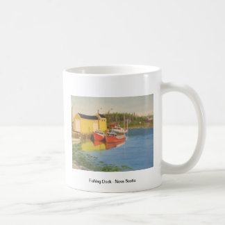 Fischen-Dock - Neuschottland Kaffeetasse