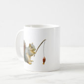 Fischen-Eichhörnchen-Tasse Kaffeetasse (Vorderseite Links)