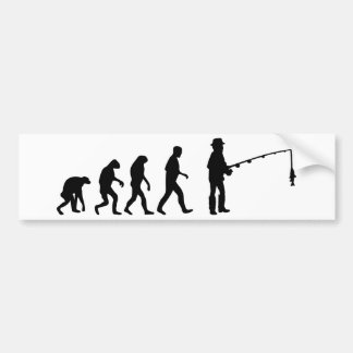 Fischen-Evolution Autoaufkleber